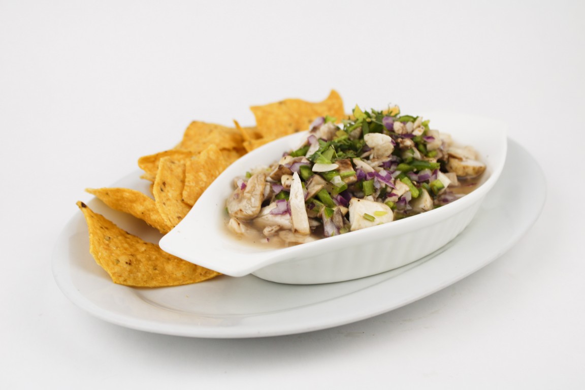 Ceviche de Hongos - El Lobo Mestizo San José