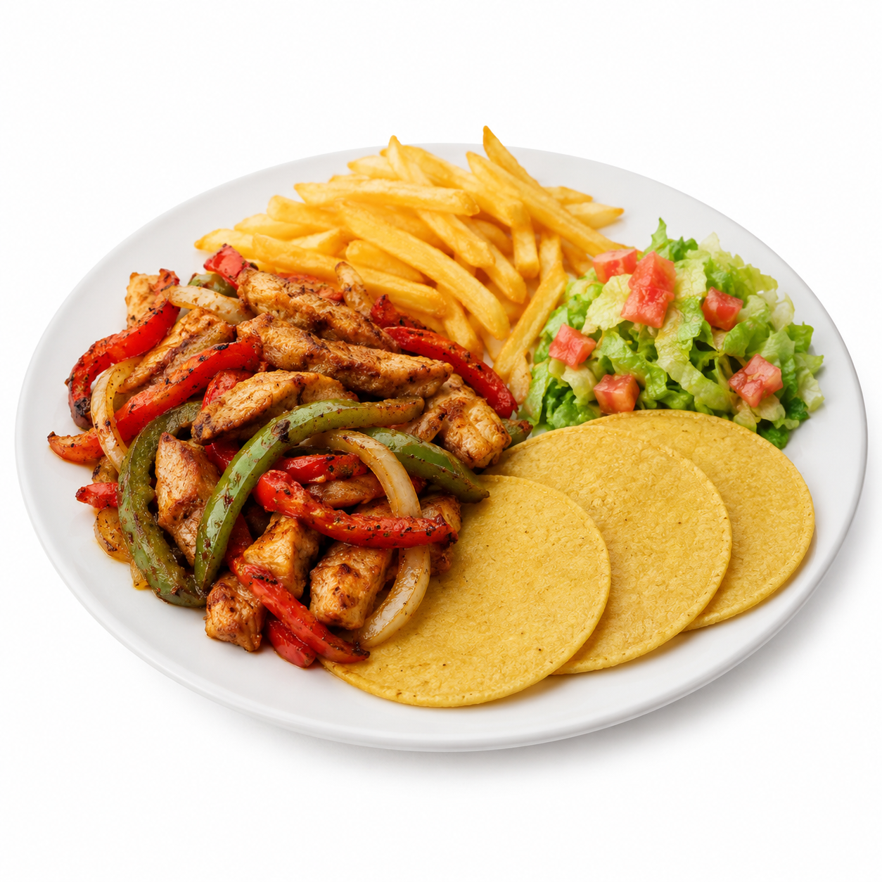 Fajitas de Pollo - El Lobo Mestizo San José